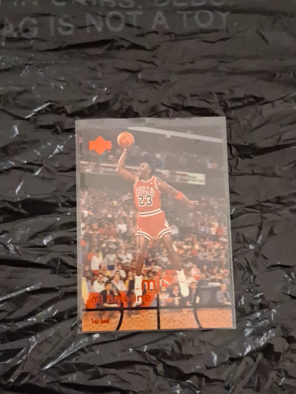 NBA Collector Card - Red/White Basketball Jersey